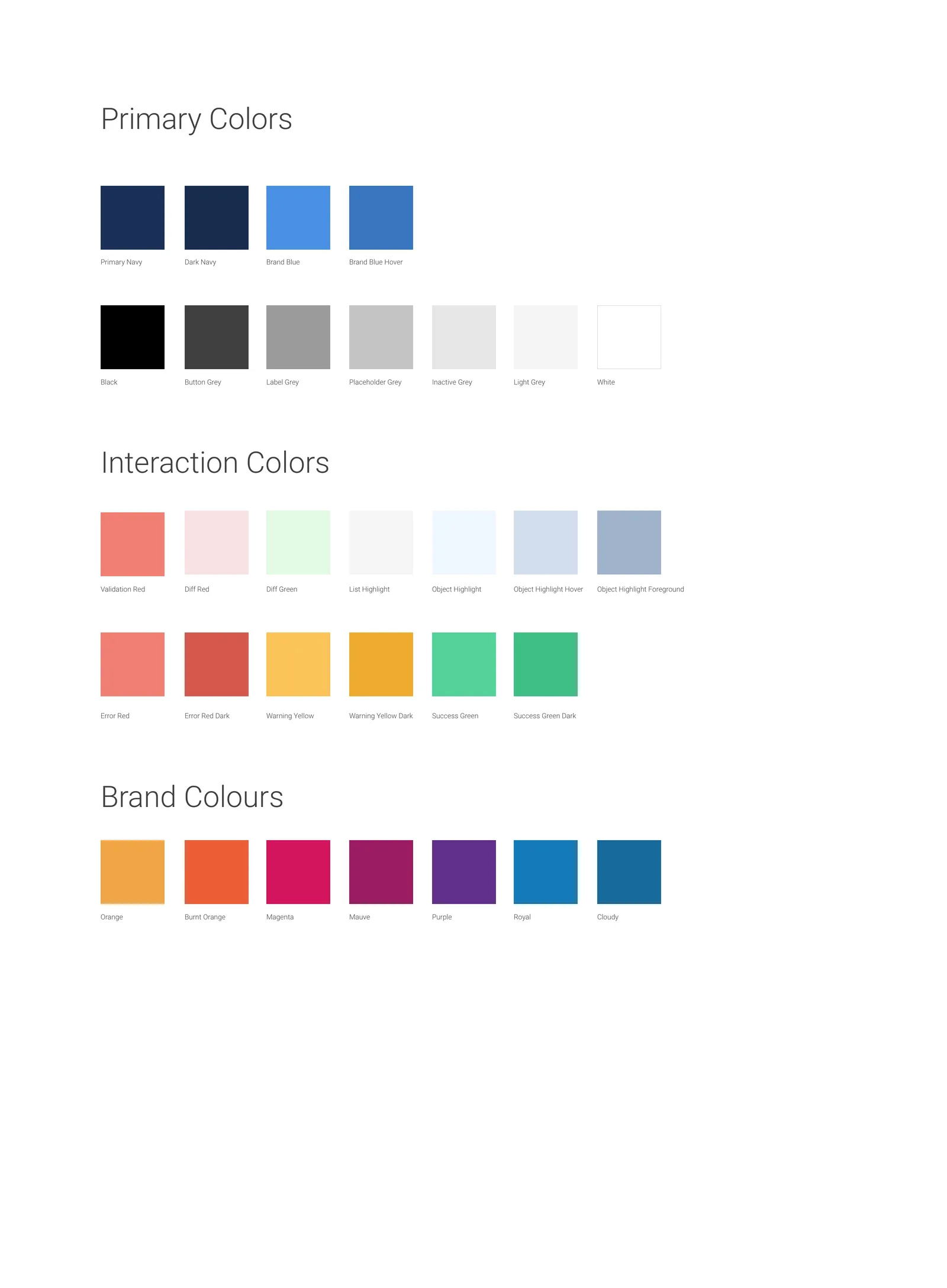 PolicyFly ds colors screen